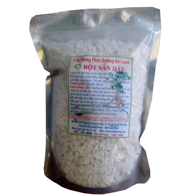 Bột sắn dây nguyên chất Thực Dưỡng Bà Loan 1kg