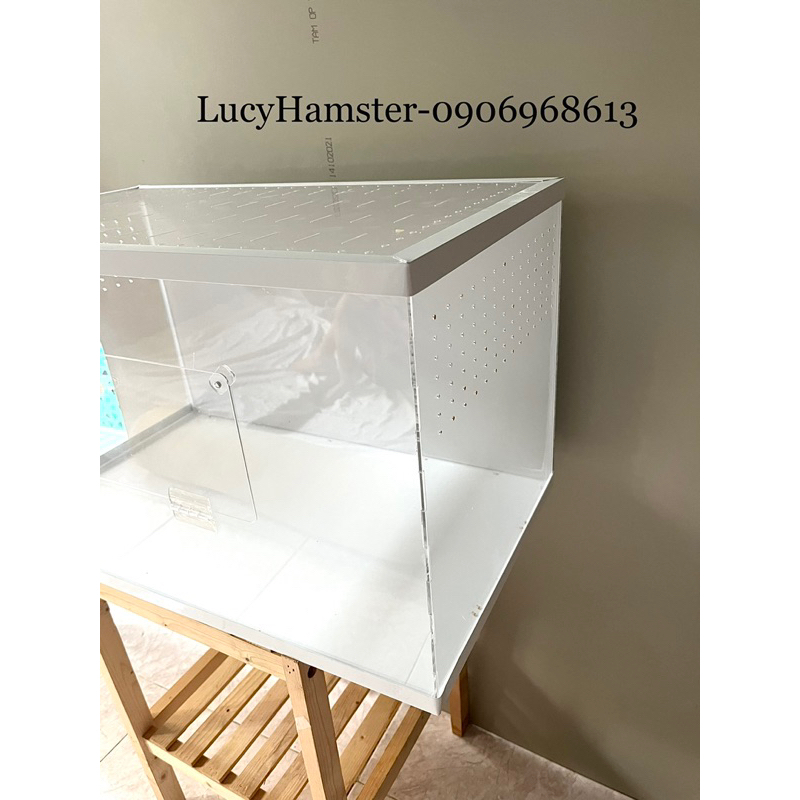 Chuồng Mica 3li 60*40*40 cho Hamster