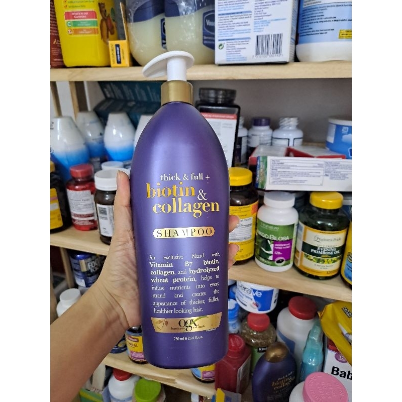 Dầu gội và dầu xã biotin 750ml hàng chuẩn Mỹ