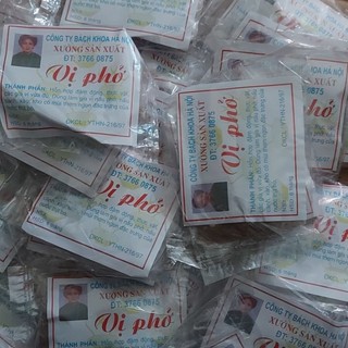 Sỉ 100 gói gia vị phở bách khoa chuẩn.