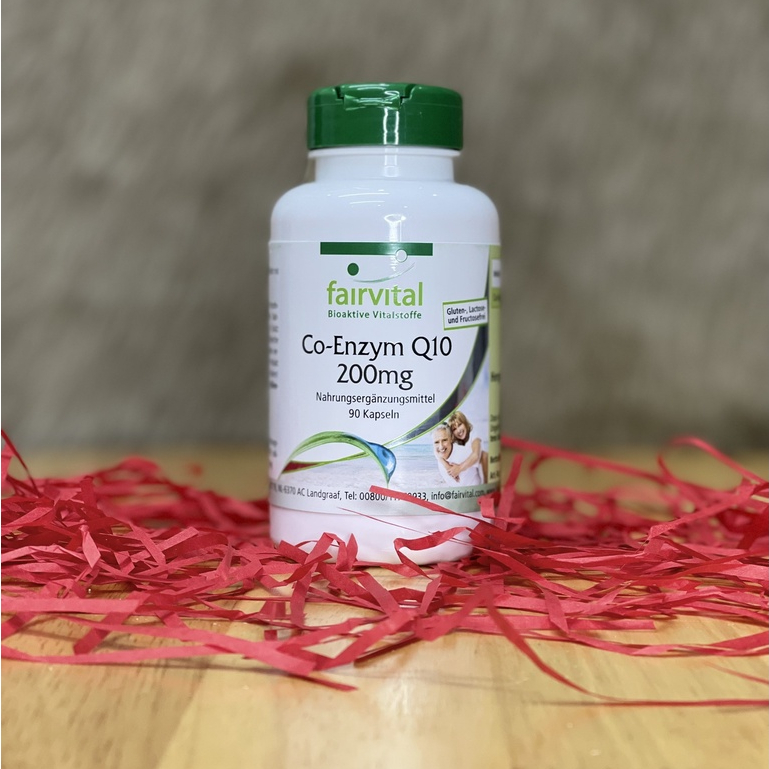 Viên uống Coenzyme Q10 Fairvital - Trẻ Hoá Trứng 200mg 90 viên - nguyenphuongchau