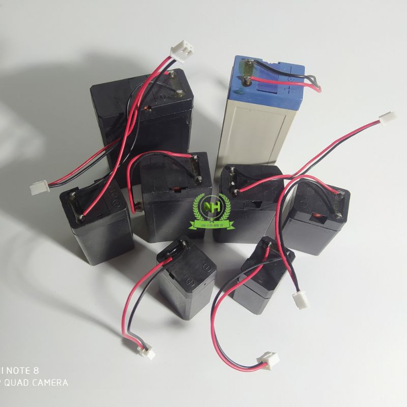 Pin vợt muỗi 4V 4.2V thay thế pin đèn led, đèn pin, đồ chơi