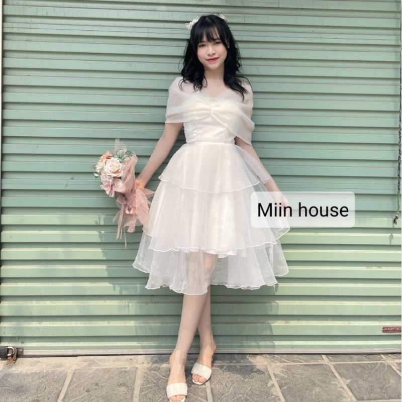 Váy công chúa 3 tầng tơ xốp