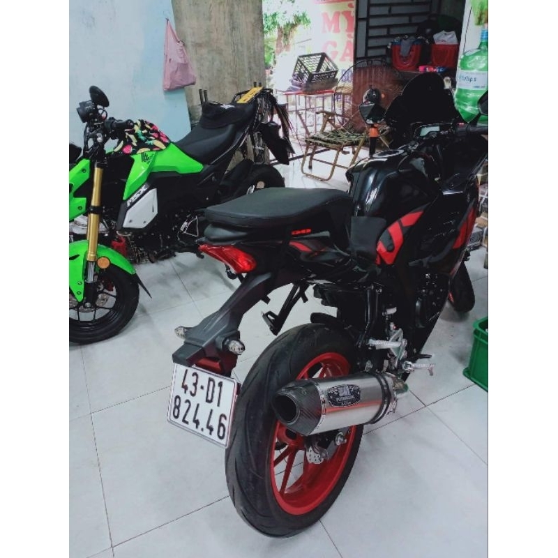 Yên phụ gsx150 giúp người sau thoải máy.