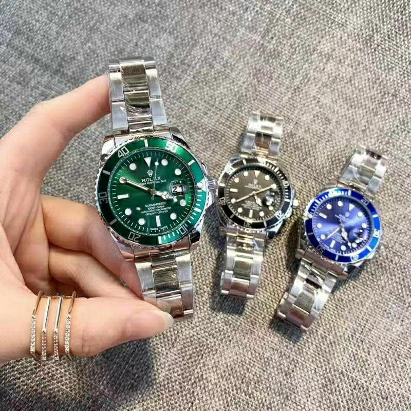 Đồng hồ nam Rolex cao cấp,giây thép đúc đặc,thép không gỉ,cao cấp