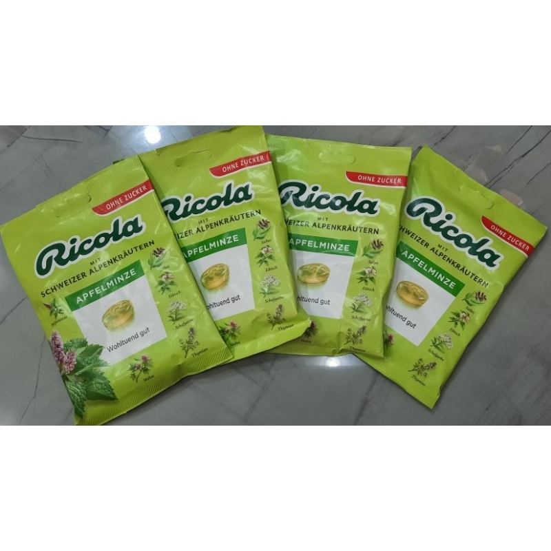 KẸO NGẬM THẢO MỘC RICOLA NHIỀU VỊ
