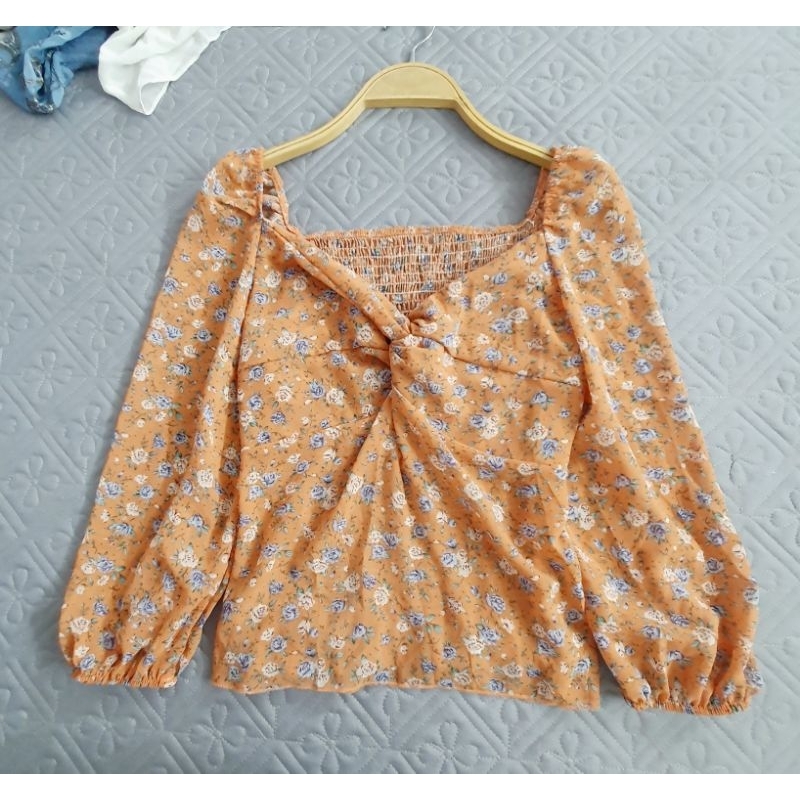 Áo sơ mi nữ áo sơ mi form rộng áo sơ mi kiểu sơ mi họa tiết 2