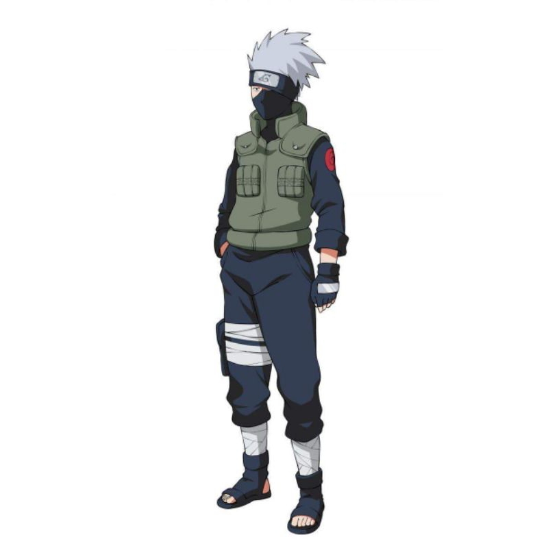 Set đồ Kakashi trong anime Naruto