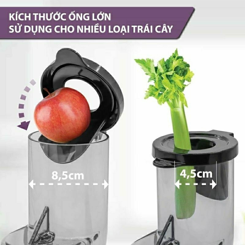 Máy ép chậm LEBELANG LBSD0404 Đức, công suất lớn 200W, bảo hành tận 24 tháng
