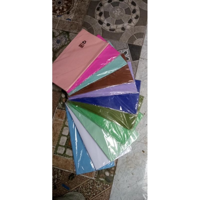 XẤP 10 TỜ GIẤY MẾCH  MÀU TRẮNG GÓI HOA LOẠI ĐẸP