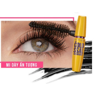 Mascara maybelline làm dày mi & ngăn rụng mi màu đen 9.2ml