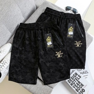 [LOẠI 1 ĐẸP] Quần Short nam Umi Hàn hoạ tiết Thêu logo, 3 túi khoá, hình thêu trẻ trung, chất mát, co giãn