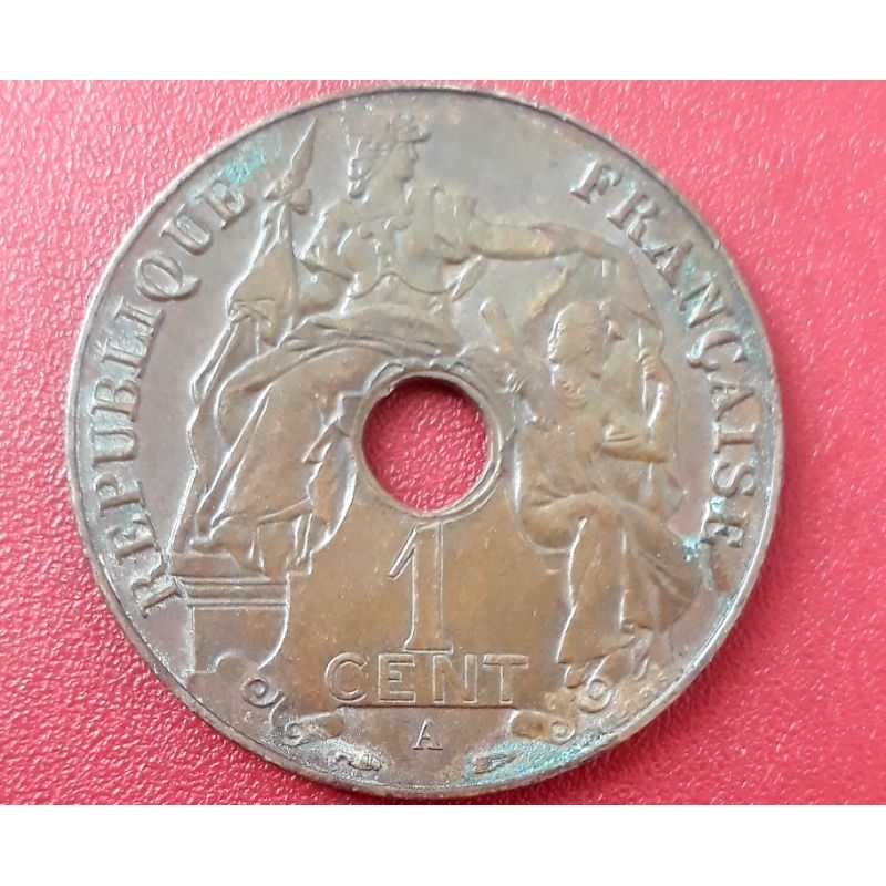Đồng xu Đông Dương Bách phân chi nhất năm 1938