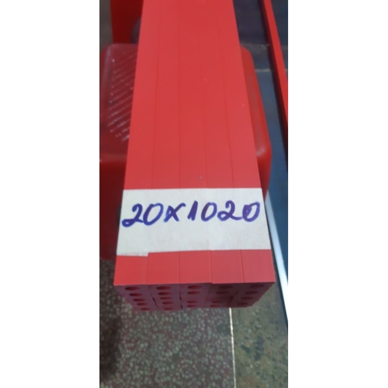 Thanh lót dao vuông 20x1m02 (5 cái)