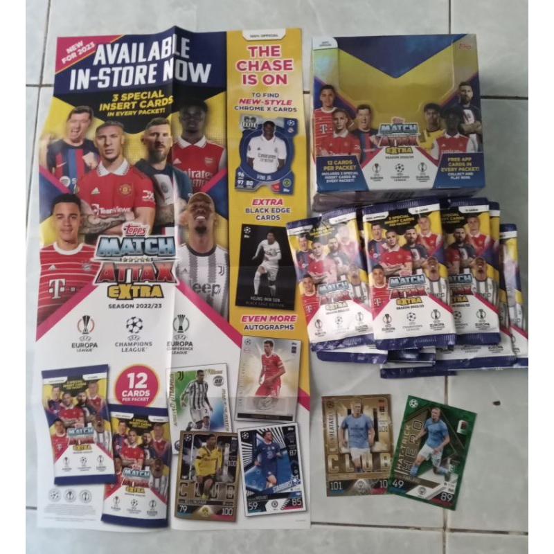 Thẻ Match Attax Extra mùa giải 22/23