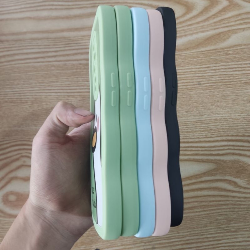 Ốp lưng Oppo Reno 2F dẻo viền lưng sóng lưng in hình thú dễ thương có bảo vệ camera