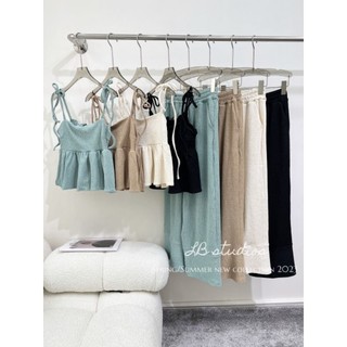 Set áo hai dây quần suông LB