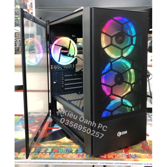 Vỏ máy tính( vỏ case) Xigmatek NYC Premium Gaming M-ATX - New - Chính hãng Mai Hoàng