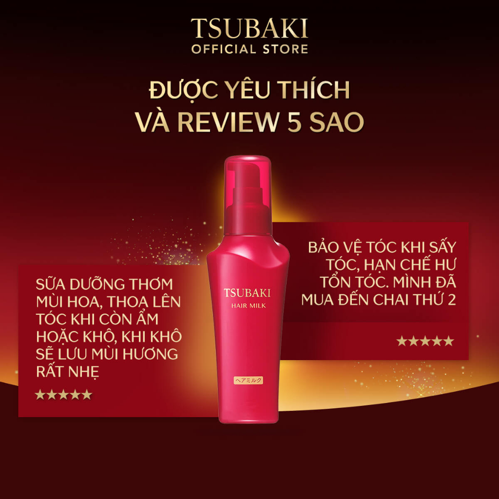 Sữa dưỡng tóc Tsubaki chống nắng và phục hồi hư tổn 100ml