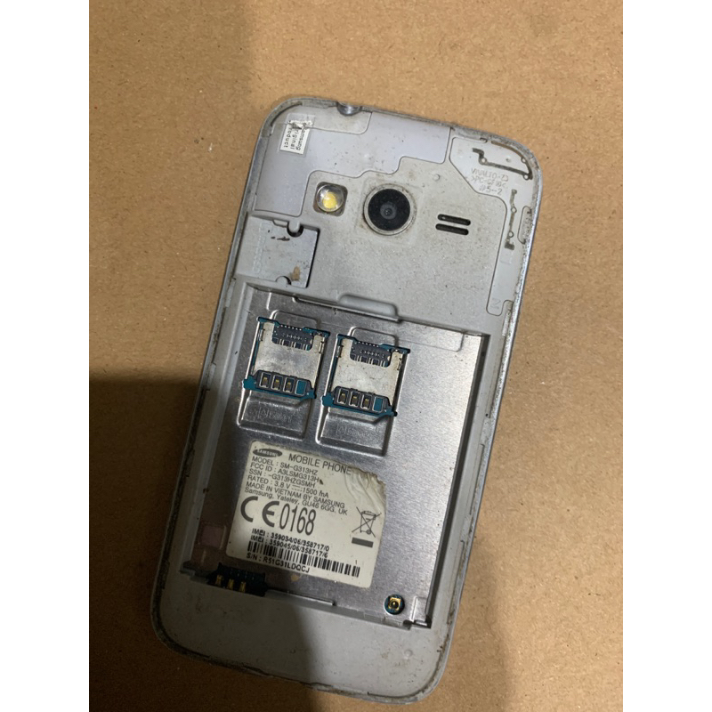 Xác điện thoại samsung g313hz