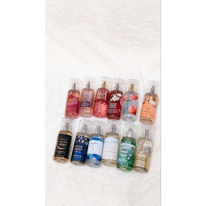 Xịt thơm / Body mist 75ml chính hãng Bath & Body Works