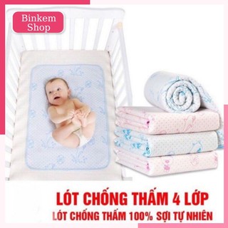 Nệm chống thấm 4 lớp siêu thấm hút