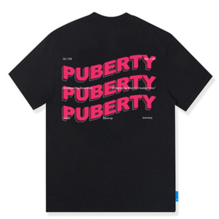 áo thun localbrand form basic unisex BUZZZ TEE PUBERTY / ĐEN