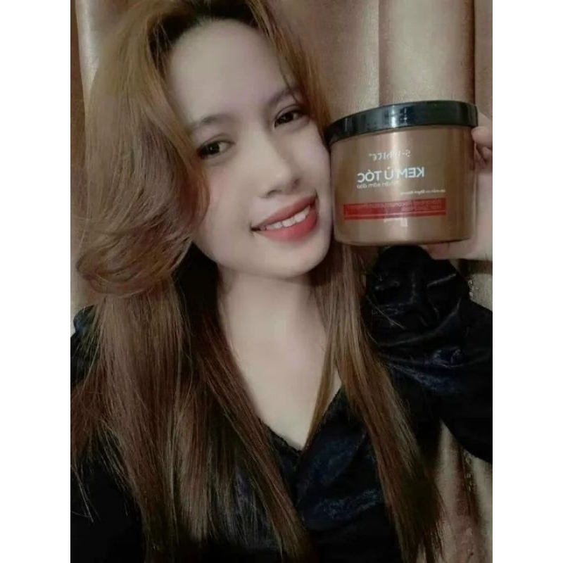 (Chính Hãng( KEM Ủ TÓC NHÂN SÂM ĐÀO SWHITE Hộp 500 Gr