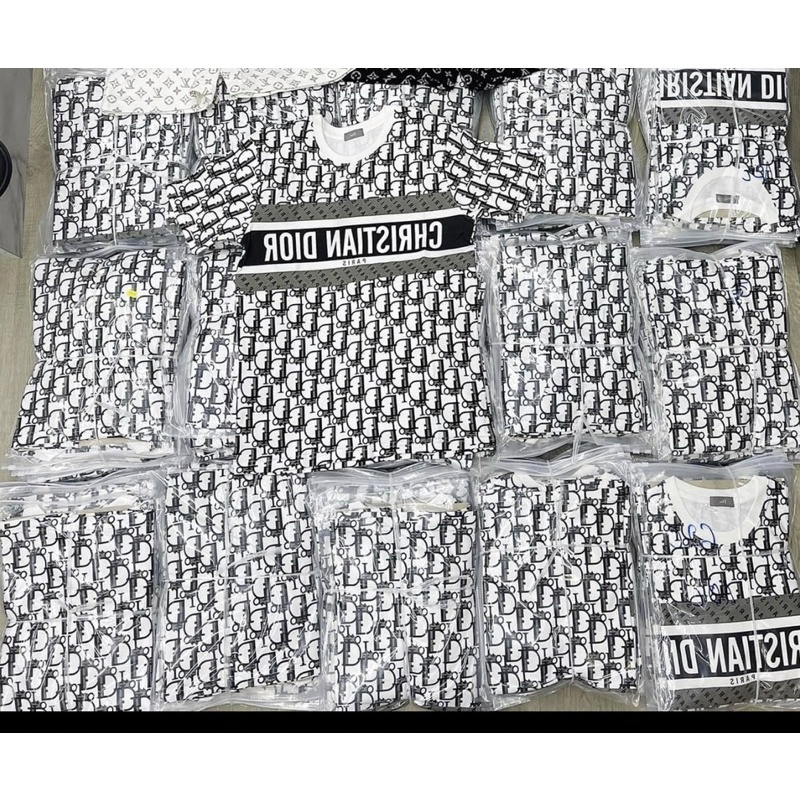 Áo Thun Tay Lỡ ĐR in kín 2 mặt -CAMNHUNG Áo Thun Nam Nữ Unisex Hot Hit
