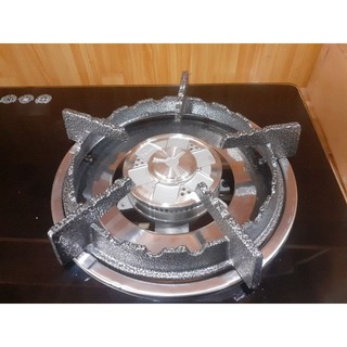 2 chiếc Kiềng gang bếp ga dương kết hợp chắn gió