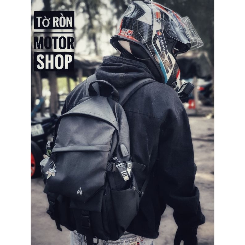 Balo đi xe máy Elaccent siêu ngầu cho ae Biker.