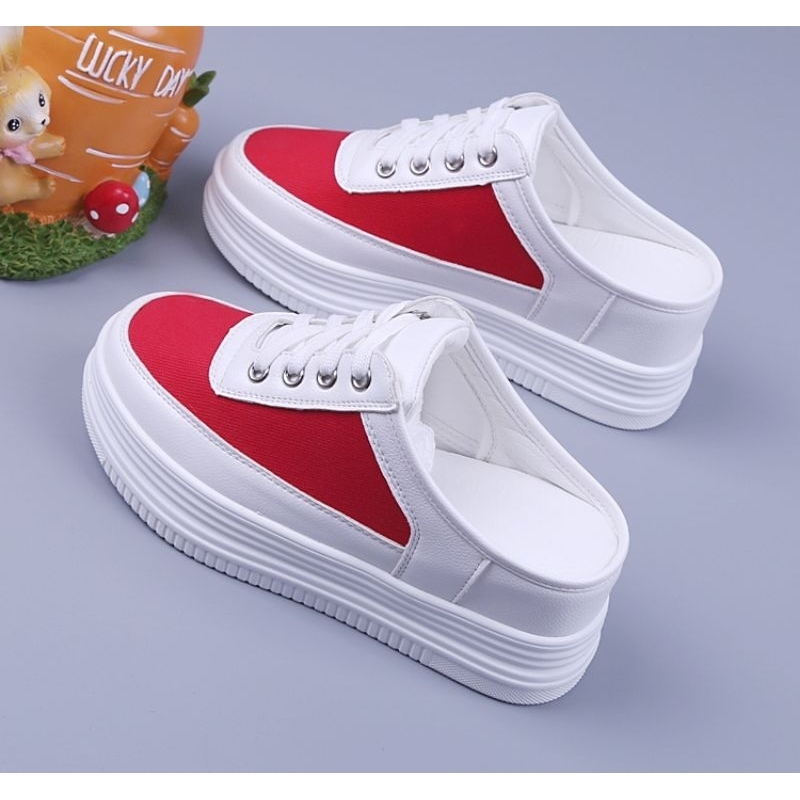 Giầy sục nữ thể thao 3 màu đế 8cm siêu nhẹ