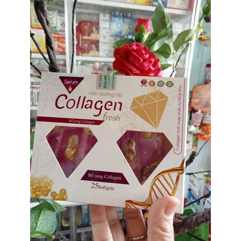 𝙑𝙞ê𝙣 𝙙ưỡ𝙣𝙜 𝙙𝙖 𝘾𝙤𝙡𝙡𝙖𝙜𝙚𝙣 𝙁𝙧𝙚𝙨𝙝 dưỡng ẩm mềm da, giảm nám thâm sạm, vết nhăn, ngăn ngừa lão hoá