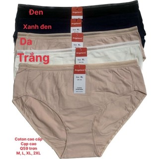 Quần lót cotton giấy cao cấp, lưng cao, mặc cực sướng combo 5 quần