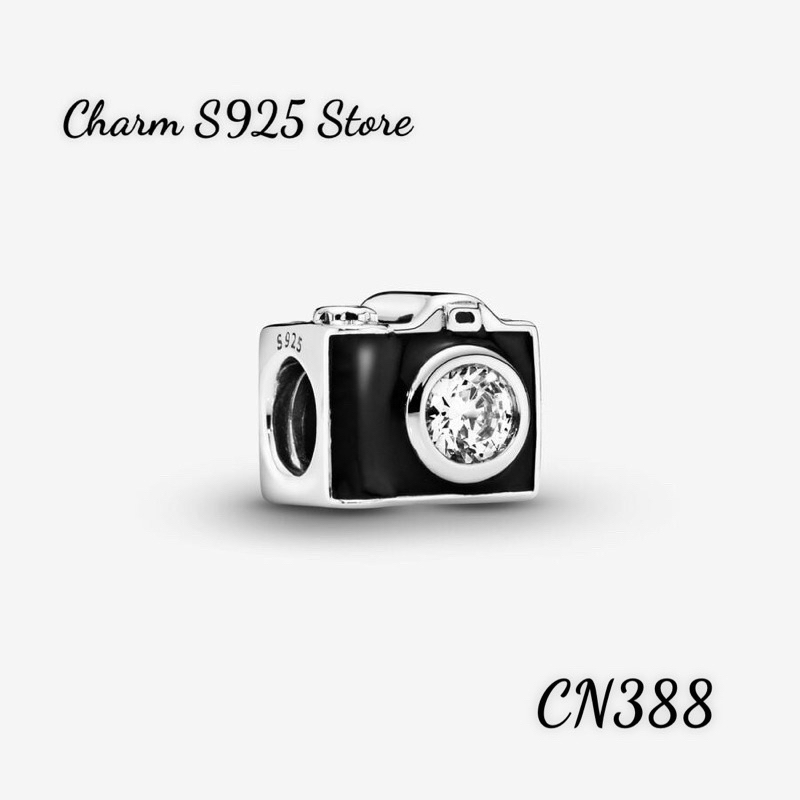 CHARM PAN ALE MÁY CHỤP ẢNH BẠC S925 THUẦN KHIẾT HÀNG CAO CẤP