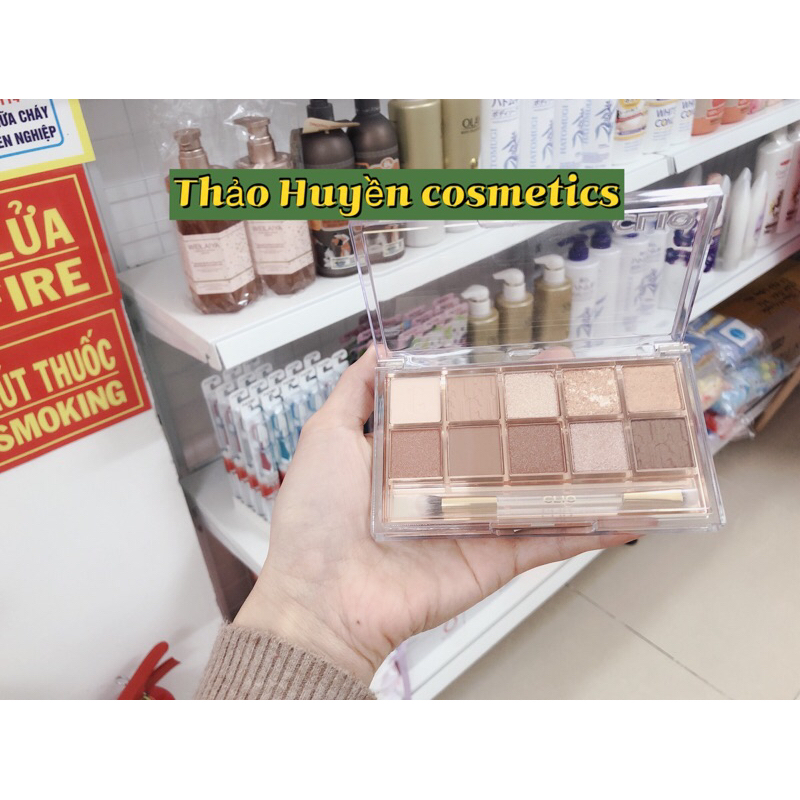 Bảng phấn mắt Clio 10 ô màu 02