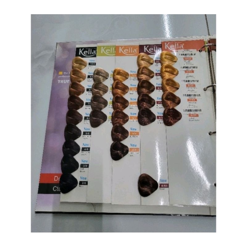 Màu nhuộm kella.Chọn bảng màu