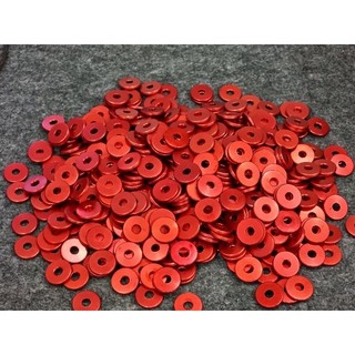 Long đền đỏ nhôm cnc mẫu bằng đủ size