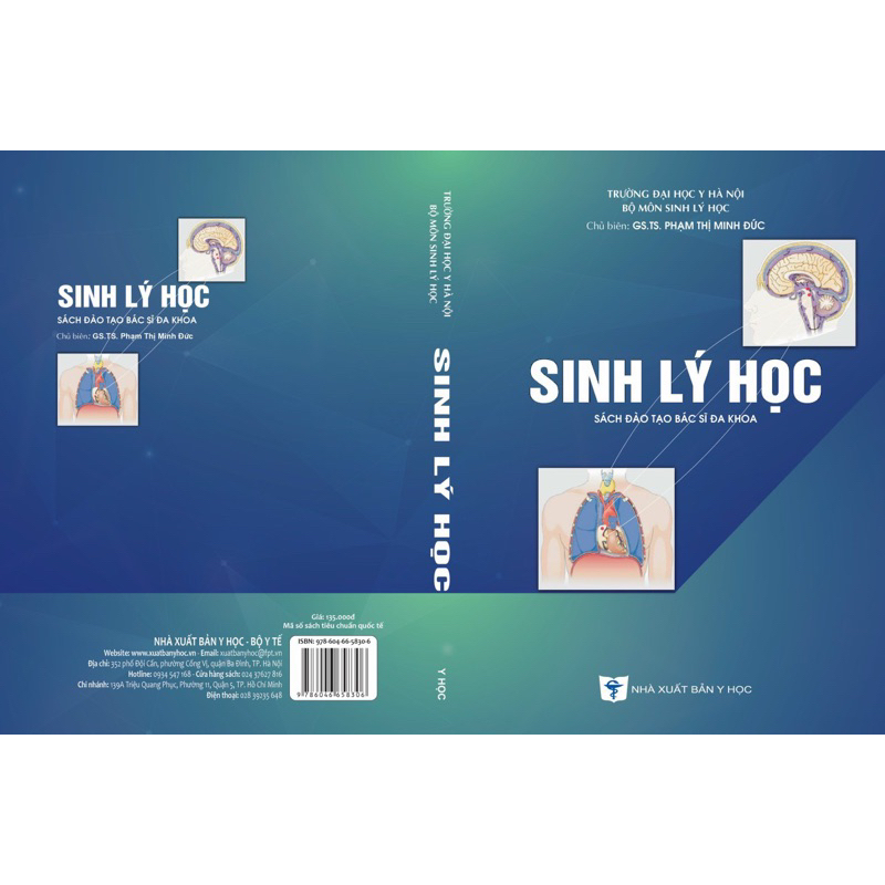 Sách - Sinh lý y học 2022 (Đào tạo bác sĩ đã khoa)