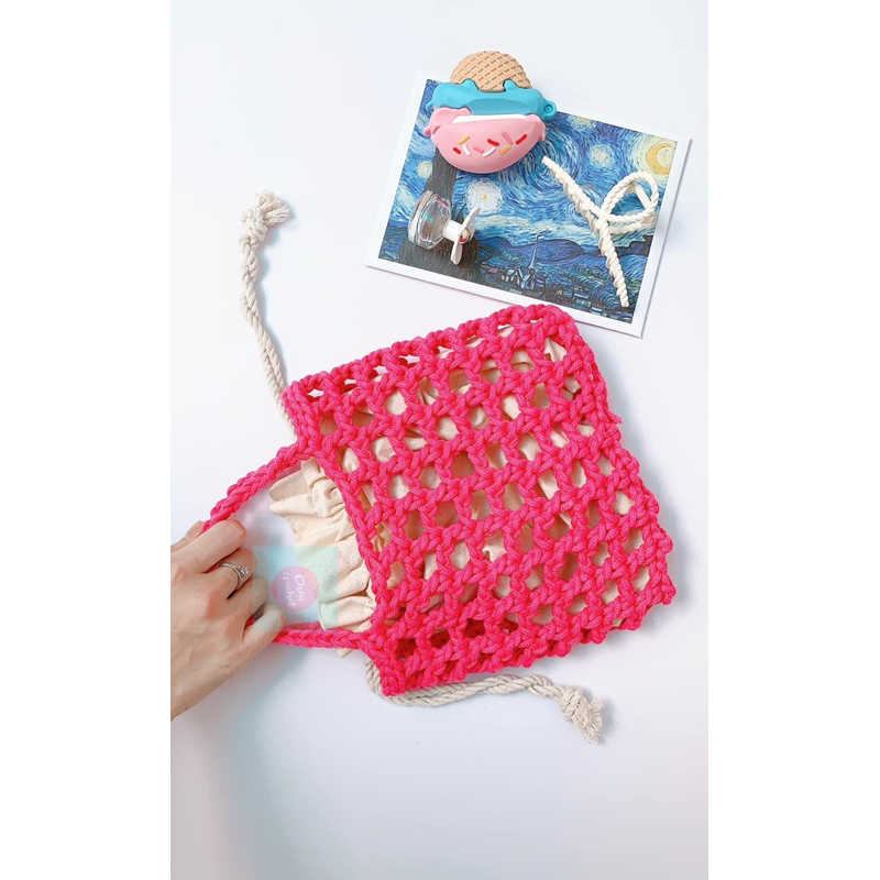 Túi Vải Bố Dây Rút dáng xoè