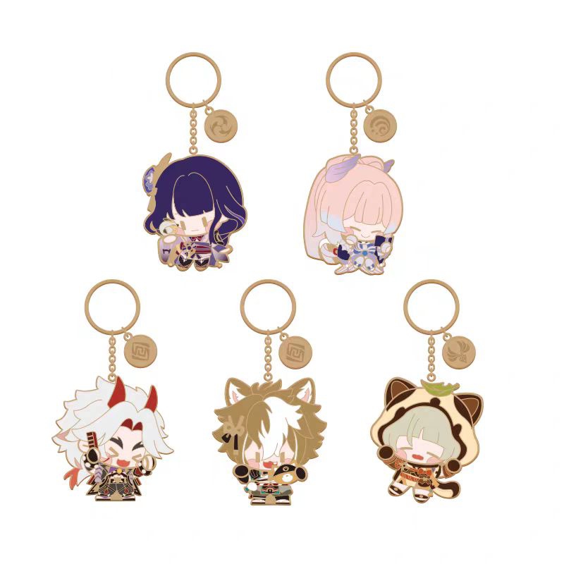 Genshin Impact-Keychain/Móc khoá kim loại Inazuma