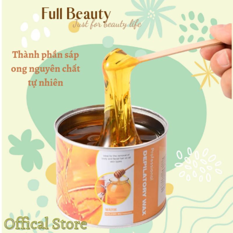 Sáp wax lông Mật Ong Hủ 400g