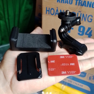 Kẹp dán điện thoại xe máy keo 3m siêu dính
