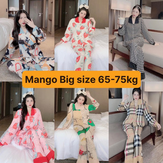 Bộ lụa mango big size 65kg-85kg