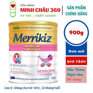 Sữa Merrikiz Newborn 900gr hương vani