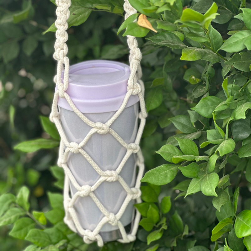 TÚI ĐỰNG BÌNH NƯỚC - CUP HOLDER MACRAME