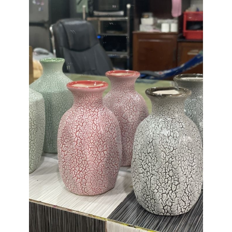 Bình hoa, lọa hoa mini siêu xinh dùng trang trí bàn học, bàn làm việc, decor nhà nhiều kiểu dáng, gốm sứ bát tràng