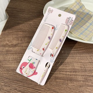 Sét 2 Lược Chải Tóc Cute Dễ Thương Bỏ Túi