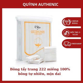 Bông Tẩy Trang 222 Miếng Mềm Mịn 3 Lớp Cotton Pad