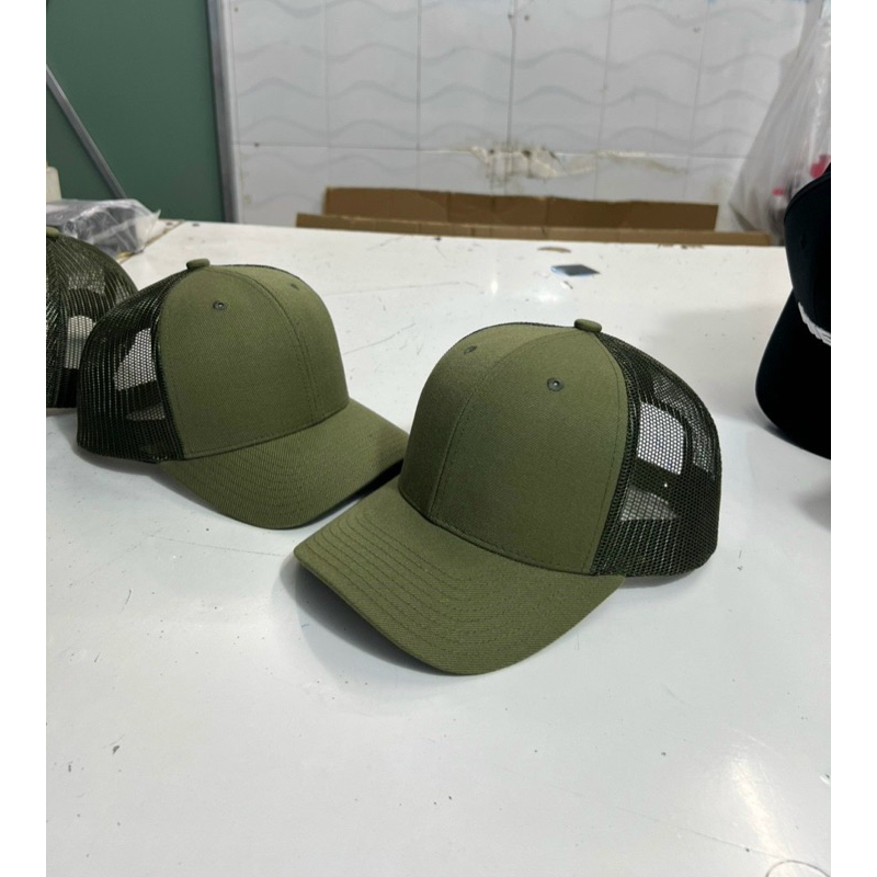 Nón kết trơn phối lưới, nón bóng chày